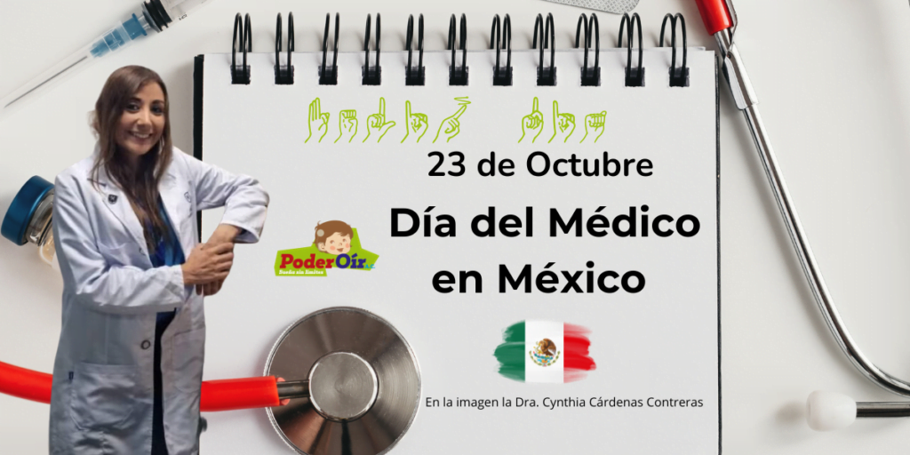 Portada de La publicación sobre día del Médico en México.